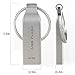 elevavie Waterproof 64GB USB Flash Drive Thumb Drive Pen Drive Memory Stick with Keychain (64GB)