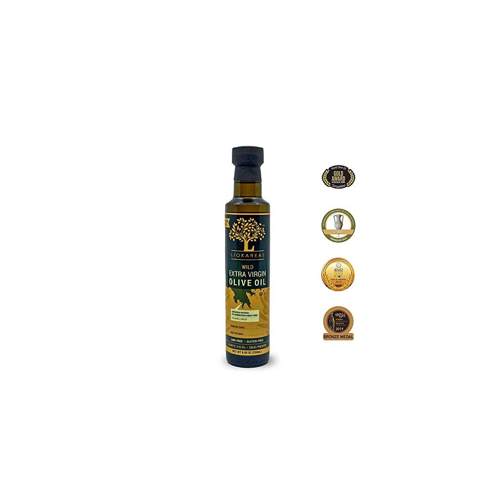 Wild Greek Extra Virgin Olive Oil Organic Kosher Single Sourced