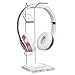 GeekDigg Acrylic Headset Headphone Stand Gaming Headphone Holder with Cable Organizer-Transparentthumb 1