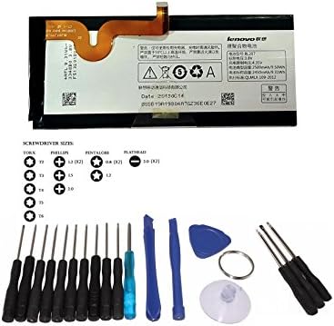 Original 2500mAh 3.8v Lenovo Battery BL207 for Lenovo K900 K100 in Non-retail Pack with Tool Kit