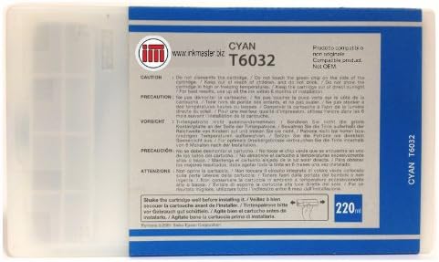 Ink Master - Remanufactured cartridge EPSON T6032 CYAN T6032 for Epson Stylus Pro 7800 7880 9800 9880