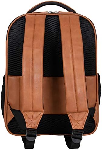 Kenneth Cole On Track Pack Vegan Leather 15.6” Laptop & Tablet Bookbag Anti-Theft RFID Backpack for School, Work, Travel 6 Kenneth Cole On Track Pack Vegan Leather 15.6” Laptop & Tablet Bookbag Anti-Theft RFID Backpack for School, Work, Travel