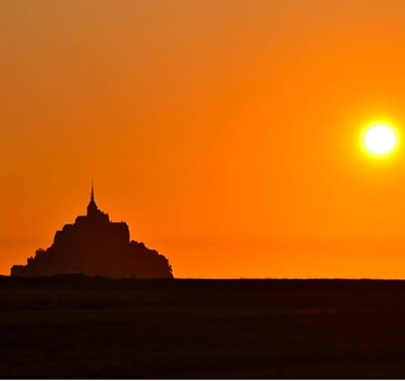 Body Bébé Mont St Michel Avec Coucher De Soleil Bébé