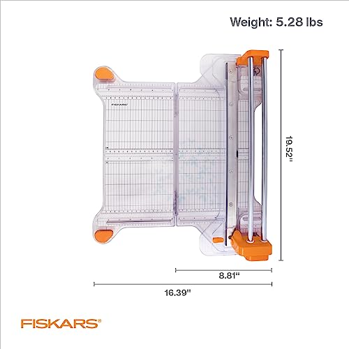 Fiskars ProCision™ Rotary Bypass Paper Trimmer 12" Cut Length Craft