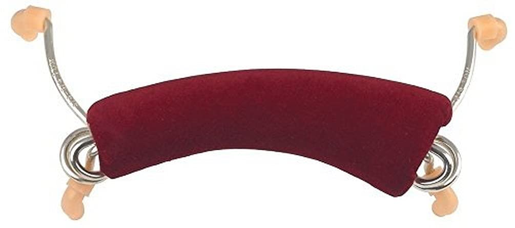 GEWA pure PS405031 Schulterstütze ComfortVioline "1/2" Samtauflage rot