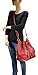 Scarleton Purses and Handbags, Drawstring Bucket Bag, Hobo Bags for Women, Crossbody Bag, Multi Pocket Shoulder Bag, H107810 - Red