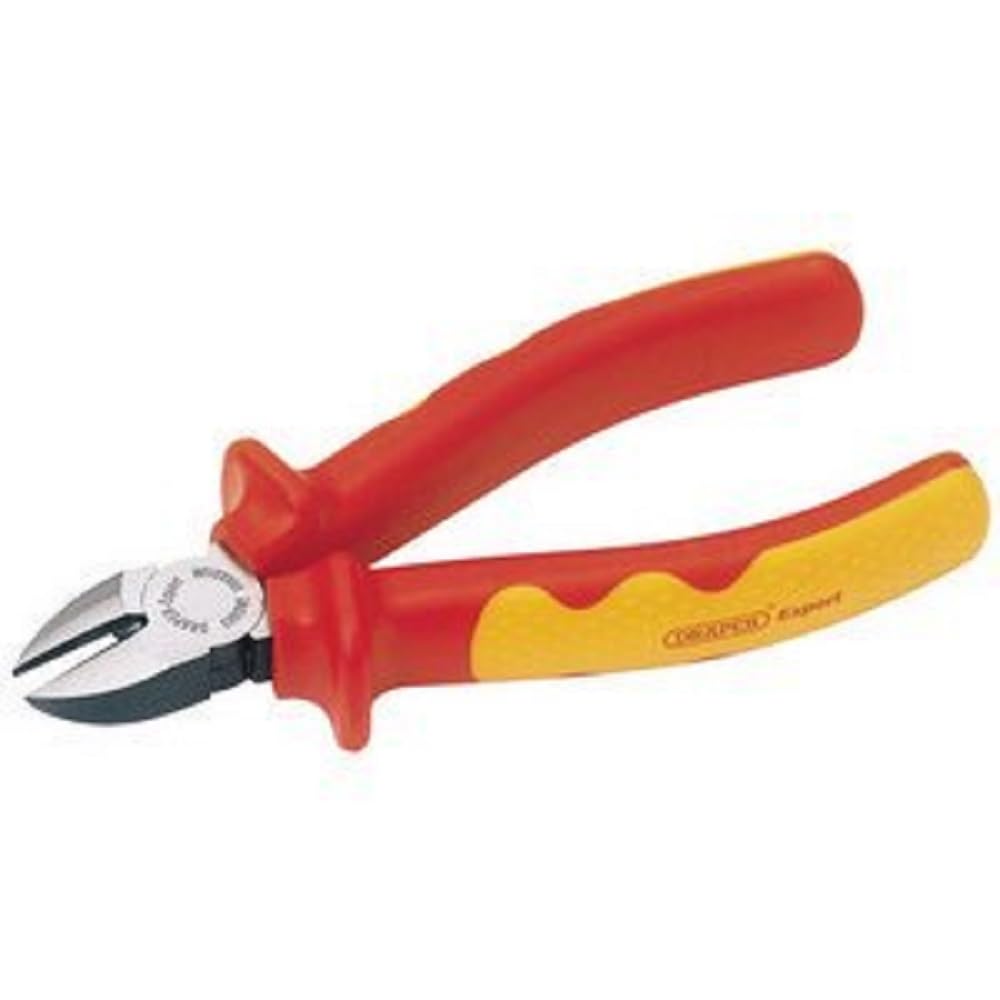 Draper Expert 69177 140 mm VDE Diagonal Side Cutters , Blue