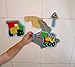 Edushape Magic Creations Foam Sticker Imaginative Bath Tub Activity Play Set, Road Construction