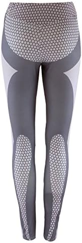 Akery Women's Yoga Leggings Printed Workout Running Capri Pants