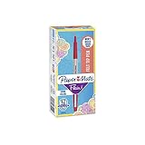 Paper Mate Flair Felt Tip Pens, Ultra Fine Point (0.4mm), Red, 12 Count