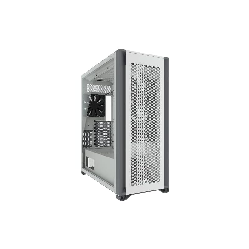 세트 구매 CORSAIR 7000D AIRFLOW 풀타워 ATX PC 케이스,화이트 CC