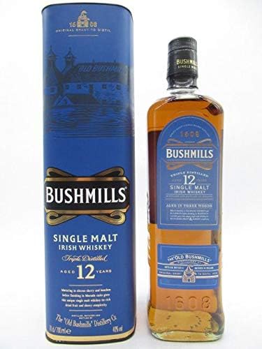 Amazon Co Jp ブッシュミルズ シングルモルト 12年 正規品 40度 700ml 食品 飲料 お酒