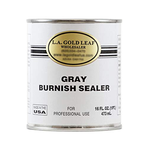 L.A. Gold Leaf Gray Primer (Outdoor/Indoor Use) 16 oz. (Color Gray