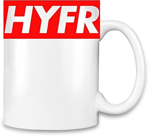 HYFR Hell Yeah Fucking Right Unique Coffee Mug | 11Oz| High Quality Ceramic Cup| The Best Way To Surprise Everyone On Your Special Day| Custom Mugs By Bang Bangin