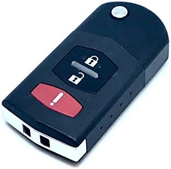 OEM Keyless Entry Replacement 3 Button Remote Flip Key Fob 2 CX-7 CX5