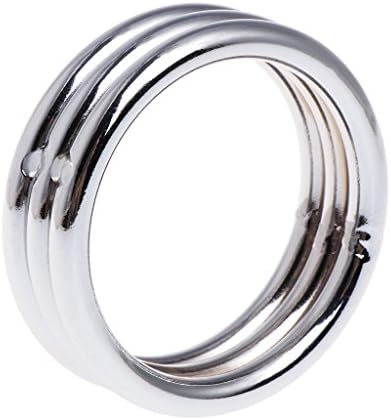 Tingze416 Stainless Steel Lock Ring for Man,1pc