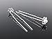 yueton 40pcs Wedding Bridal Pearl Flower Crystal Hair Pins Clips Women Headwear Hair Accessories