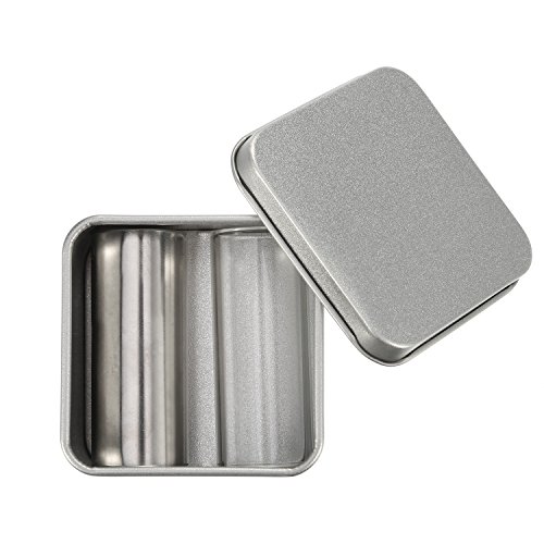 image for Pangda 2 Pieces Glass Slide and Stainless Steel Slide in Box for Guita