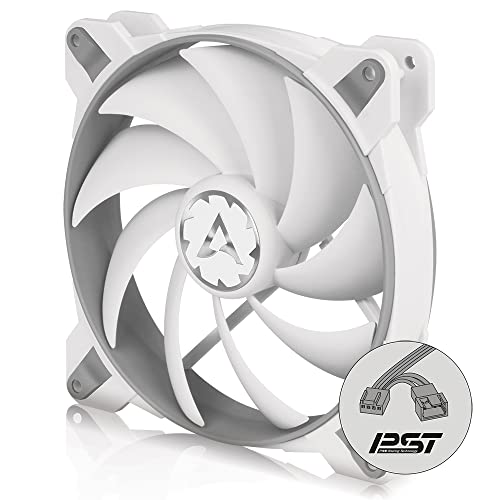 ARCTIC BioniX F140-140 mm Gaming Case Fan with PWM Sharing Technology (PST), Very Quiet Motor, Computer, Fan Speed: 200–1800 RPM - Grey/White