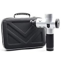 Hypervolt Storage Box Portable Carrying Case for Hypervolt Hard Protective EAV Waterproof Scratch Resistant Shockproof Accessories for Hyperice Hypervolt Massage Gun
