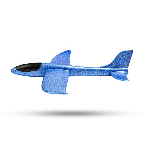 USATDD 2 Pcs Foam Airplane Aircraft Model Hand Launch Glider Plane Soft Throw Airplanes Outdoor Sports Toys for 3 4 5 6 7+ Year Old Boys Girls - Thumbnail 5