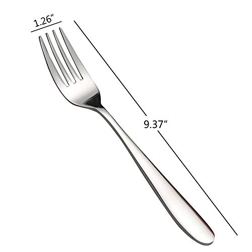 Kekow Serving Fork Set, 8Piece Stainless Steel Buffet Serving Fork, 9.
