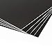 50 16x20 UNCUT mat matboard Black Color