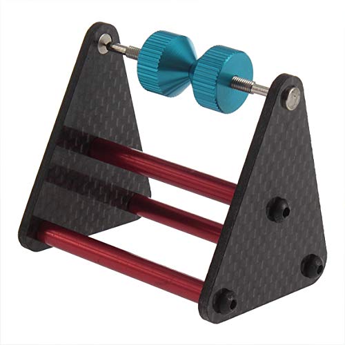MqbY Comprehensive Training Device Carbon Fiber Magnetic Four Axles Rack Propeller Balancer for Quadcopter Durable Remote Control Toys Accessories