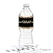 Andaz Press Birthday Water Bottle Labels Stickers, Leopard Cheetah Print, 20-Pack, for Decor Decorations Dessert Table Wraps