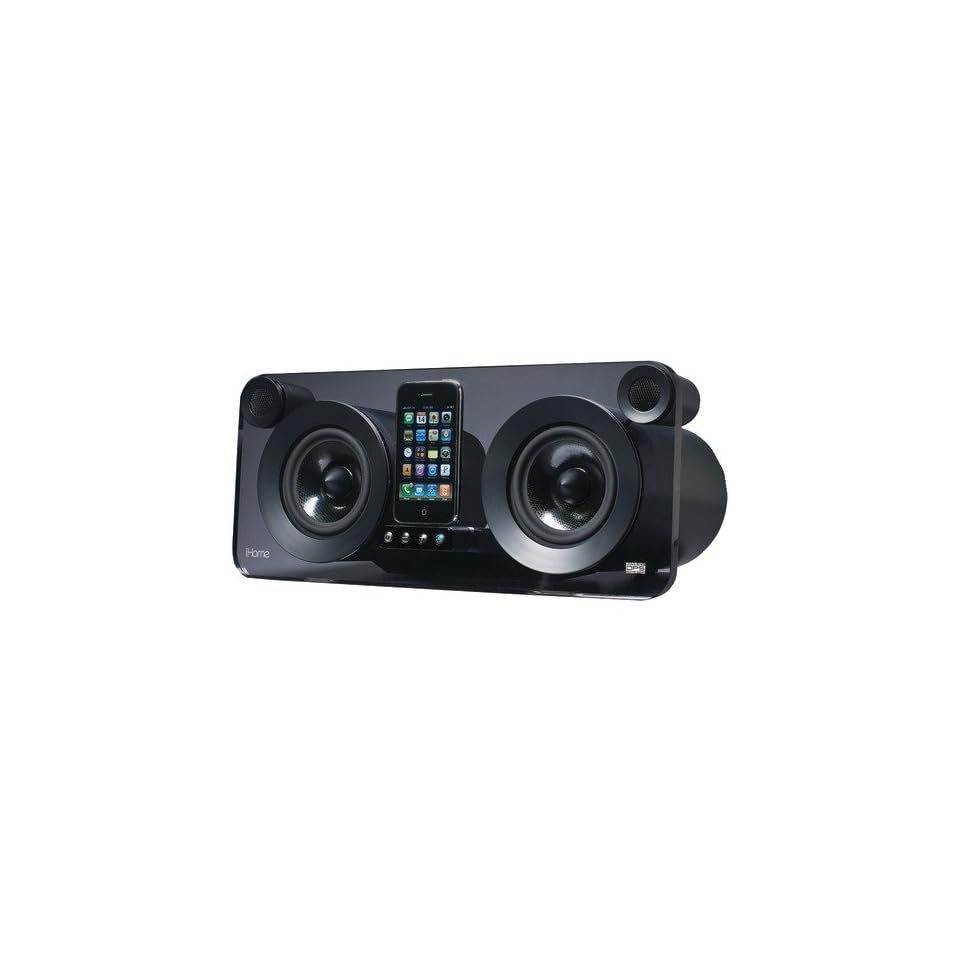 IHOME IP1C IPOD/IPHONE STUDIO SERIES SPEAKER SYSTEM FEATURING BONGIOVI
