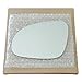 Mirror Glass And Adhesive 2006 - 2009 Jetta Passat Rabbitt Gti Eos Driver Left Side Replacement primary