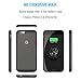 iPhone 6 6S Battery Case SOLEMEMO Ultra Slim Charging Case External Battery Case Portable Charger for iPhone 6 6S 4.7 inches with 2400mAh (Black)