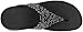FitFlop Women's Lulu Popstud Flip Flop, Black, 6 M US