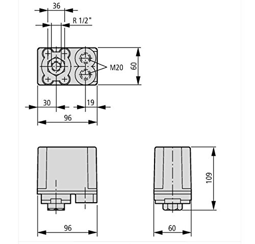 Eaton Pressure Switch 3 Pin 7 Bar 057679 - Image 5