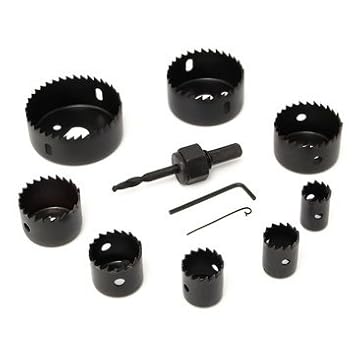 Generic 8 In 1 19-64Mm Hole Saw Cutter Woodwork Drill Bit