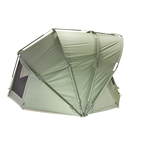 B.Richi Vario XXL Pro 2,5 Man EVO-Tex Angelzelt + Innenkabine + Extended Overwrap im Set Karpfenzelt Campingzelt – Bild 3