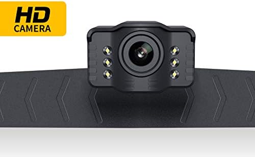 2021 Ultra HD Wired Backup Camera, IP69 Waterproof + Night Vision Wide Angle License Plate Rear View Camera, Reversing/ Driving Car Pickup Truck Van SUV Sedan, Xroose S2