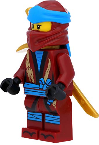 LEGO Ninjago Minifigur: NYA (Legacy) mit Schulterrüstung und Schwertern – Bild 4