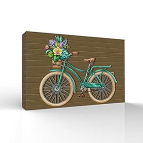 Bicycle Painting Wall Bedroom Living House