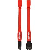 Sili-Brush - Silicone Glue Brush With Applicator (1" and 1/2" Brush Tips) Glue Dries And Peels Off. Ideal For Wodworking, Arts, Crafts, Around The Home and Hobbyists. Tips Made From Silicone Rubber.