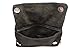 Bikers Jeans Loop Hang Bag Canvas Purse Smart Phone Case Crossbody Bag Black, Brown (Black in Leather Wings)