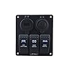 IZTOSS-Blue-led-3-gang-DC12V24V-blue-switch-panel-with-led-power-socket-42A-dual-USB-voltmeter-and-wiring-kits IZTOSS-Blue-led-3-gang-DC12V24V-blue-switch-panel-with-led-power-socket-42A-dual-USB-voltmeter-and-wiring-kits