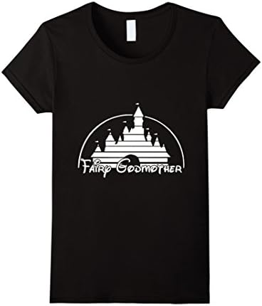 Womens Fairy Godmother T-Shirt - Godmother gifts - First Time Aunt XL Black