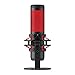 HyperX QuadCast – USB Condenser Gaming Microphone, for PC, PS4 and Mac, Anti-Vibration Shock Mount, Four Polar Patterns, Pop Filter, Gain Control, Podcasts, Twitch, YouTube, Discord, Redthumb 2