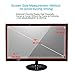 FORITO 2-Pack 19″ Anti Glare(Matte) Screen Protector Compatible with 19″ Dell/ASUS/Acer/ViewSonic/Samsung/Aoc/HP Widescreen Desktop Monitor with 16:10 Aspect Ratio Screen (Size: 16.1″ x 10.1″ WxH)thumb 1