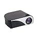 Video Projector,Dihome LCD LED 1200 Lumens Mini Projector Multimedia Home Theater Projector USB/AV/SD/HDMI/VGA -Black