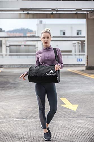 Sports Gym Bag, Travel Duffel bag with Wet Pocket & Shoes Compartment for men women 6 Sports Gym Bag, Travel Duffel bag with Wet Pocket & Shoes Compartment for men women