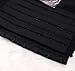 Qisssy® Les Lesbian Tomboy Short Vest Chest Binder Tops (M, Black)
