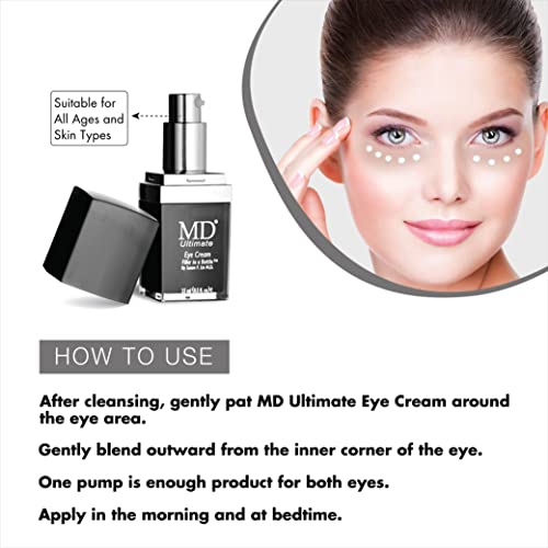 MD Ultimate Eye Cream Under Eye Cream for Reduced Dark Circles