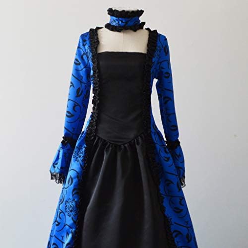 ドレス ステージ衣装 Charku レトロ お姫 中世紀 レディース 洋服 大きいサイズ ワンピース コスチューム 中世ヨーロッパ 中世プリンセス ドレス 貴族風 レトロ フリル 忘年会 演劇 宮廷服 エレガント ダンスウェア パーティー 演奏会用ドレス B07z7vw178 1 099円